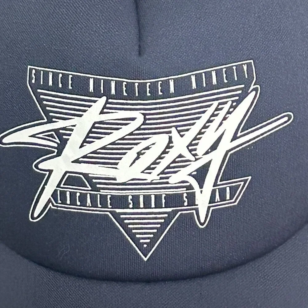 Roxy Locale Surf Squad Women's Trucker Hat One Size Navy Blue